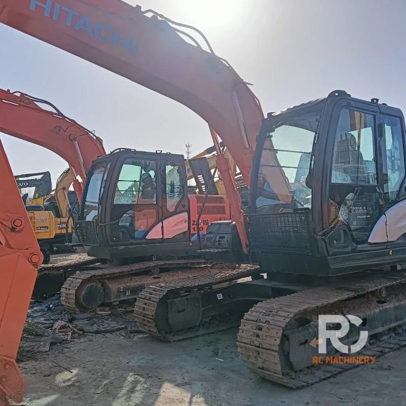 escavadora usada hitachi 130 6