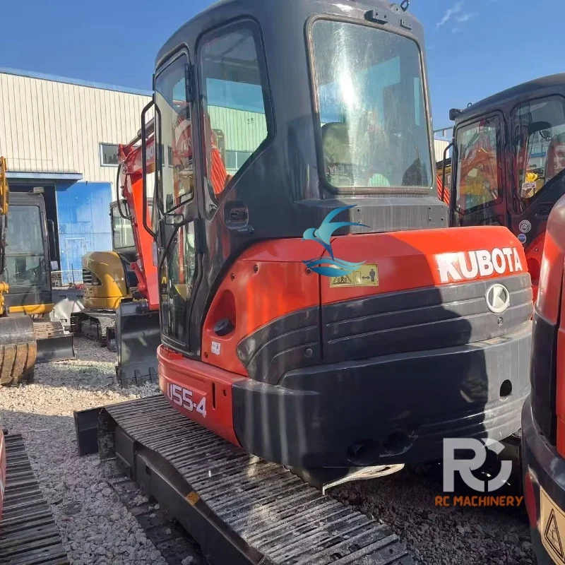 3USED EXCAVATOR KUBOTA 55