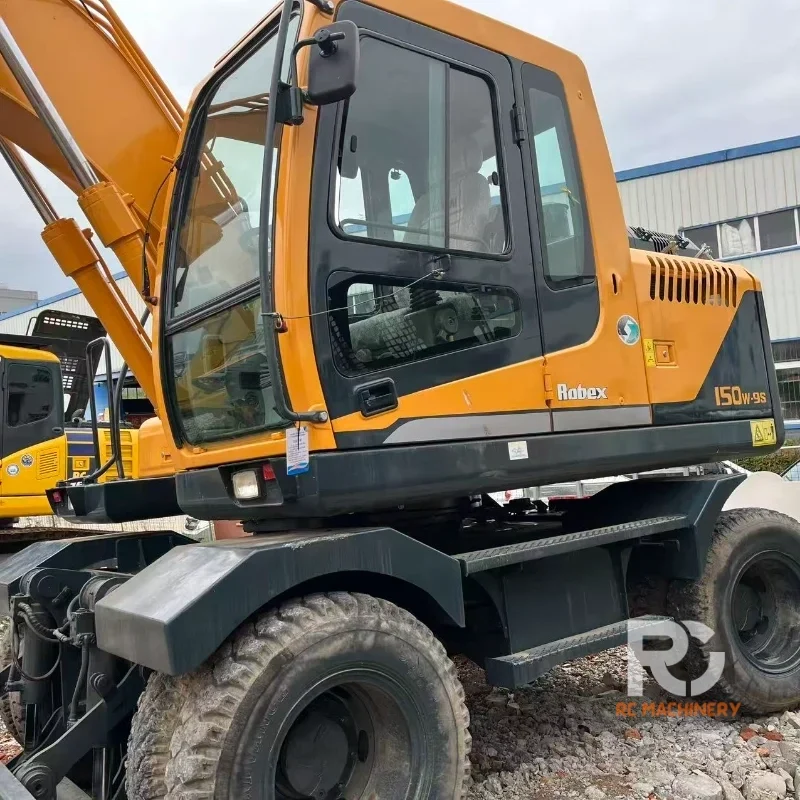 1USED EXCAVATOR HYUNDAI150 WHEEL